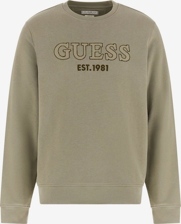 GUESS Sweatshirt in Grün: Vorderseite