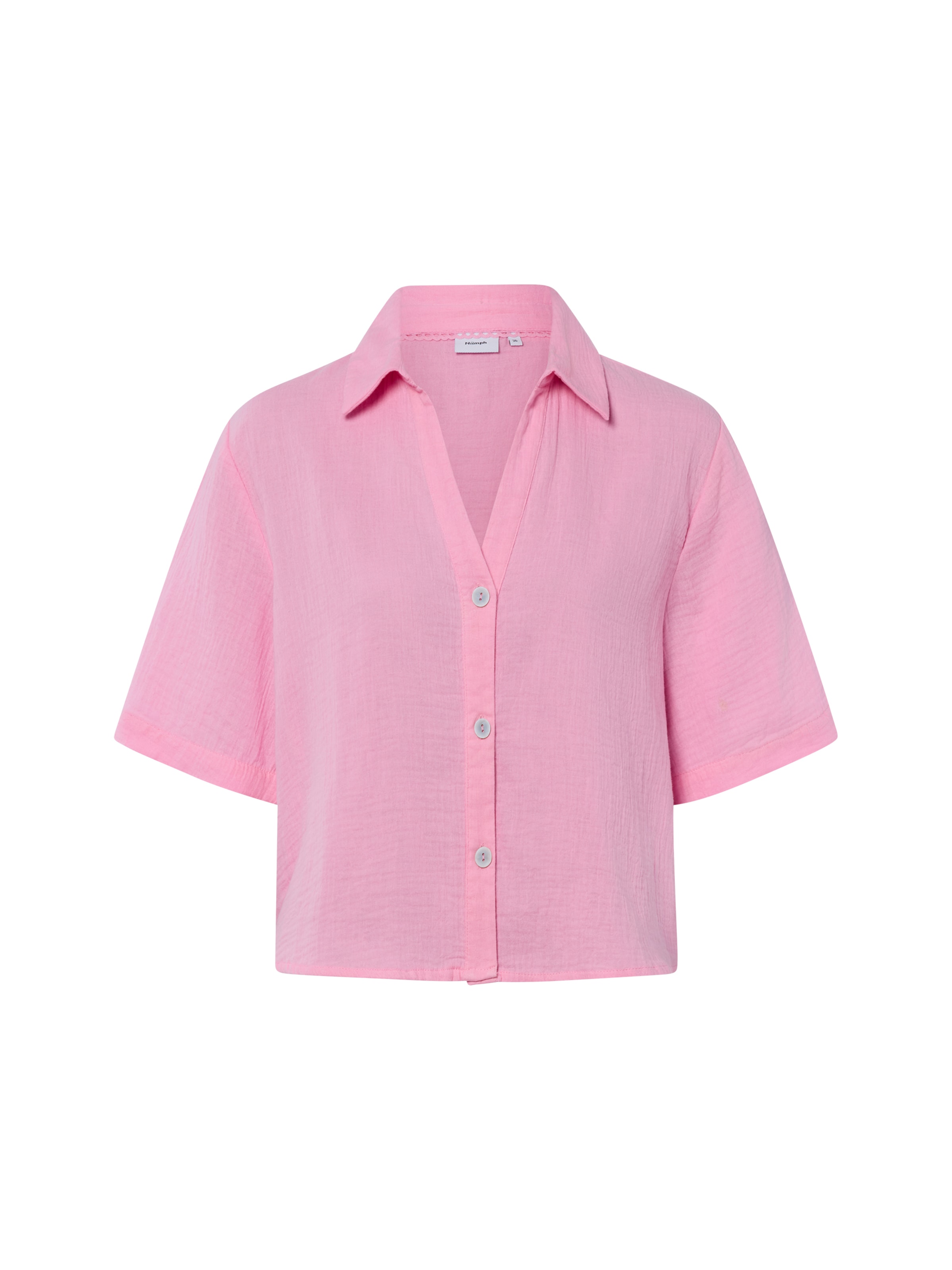 NÜMPH Blouse 'NUNathalia' in Pink: front