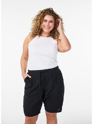 Loosefit Pantalon 'Jeasy' Zizzi en noir