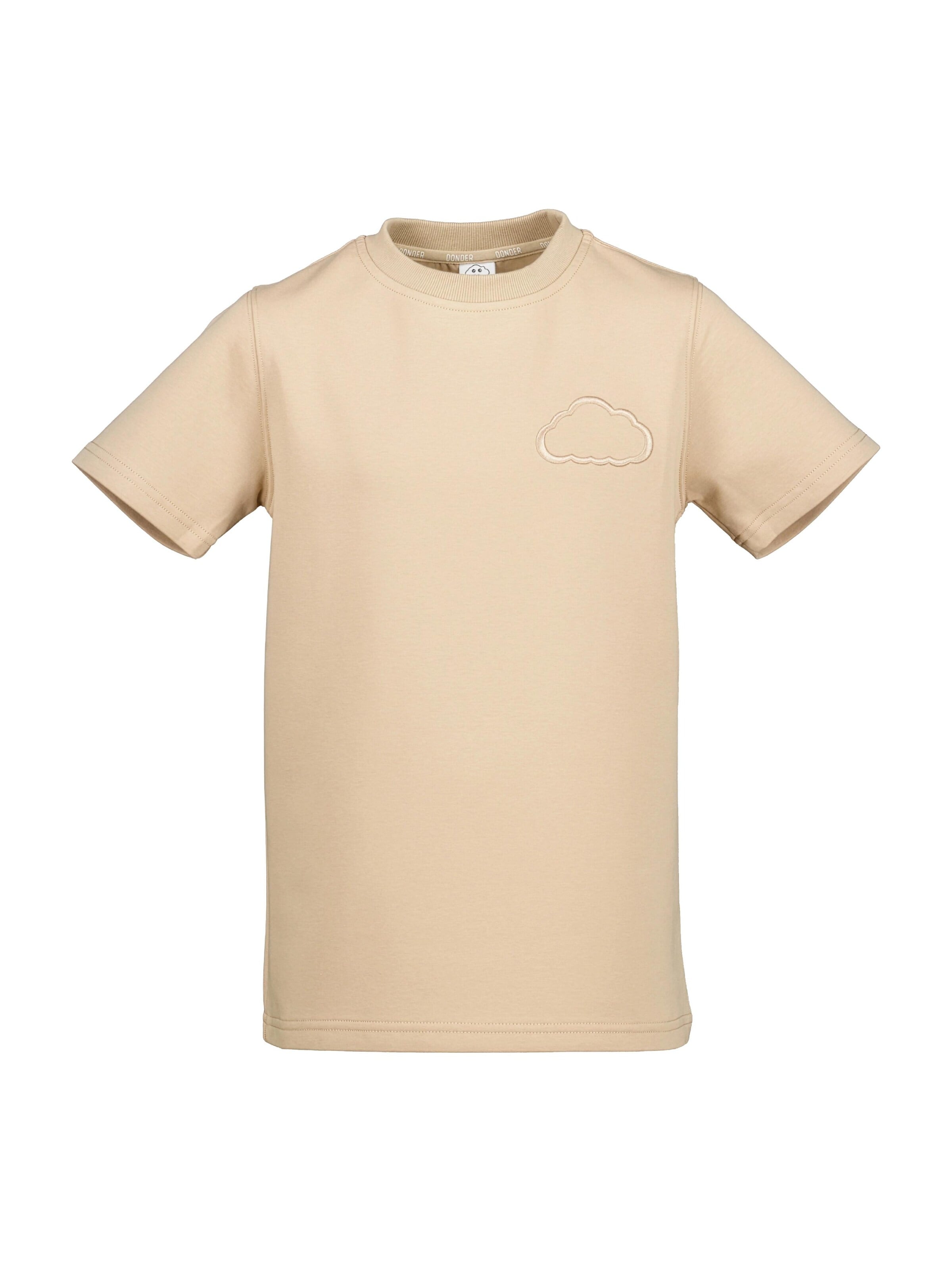 Donder Shirt 'Heavy Tee Essential Canary Yellow' in Beige: front
