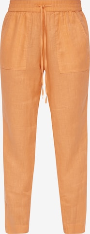 Effilé Pantalon s.Oliver en orange : devant