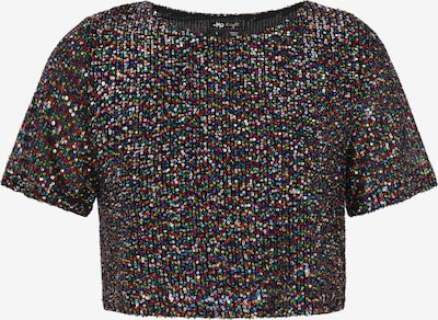 Marškinėliai iš myMo at night, spalva – mėlyna / žalia / juoda, Prekių apžvalga