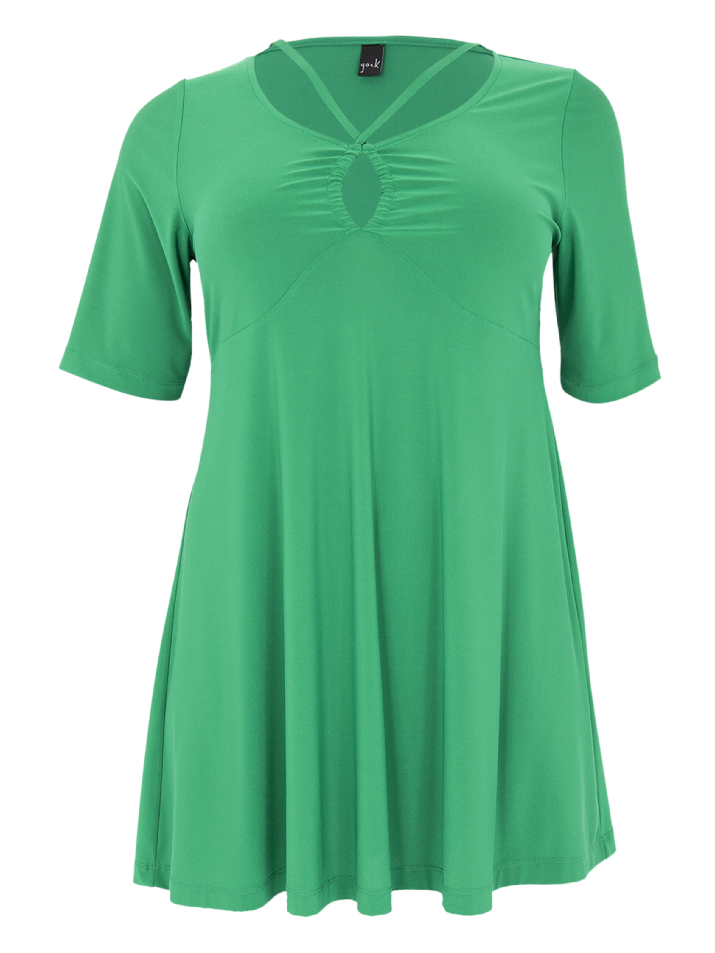 Tunique YOEK en vert : devant