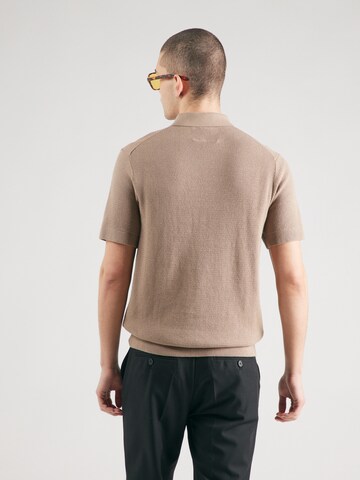 JACK & JONES Svetr 'JPRCCCOOPER' – hnědá