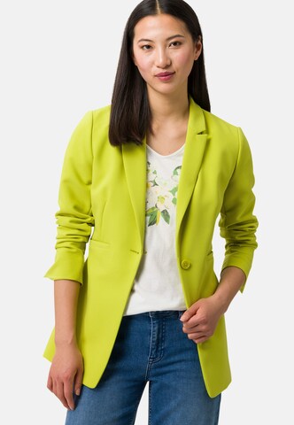 Blazer di zero in verde: frontale