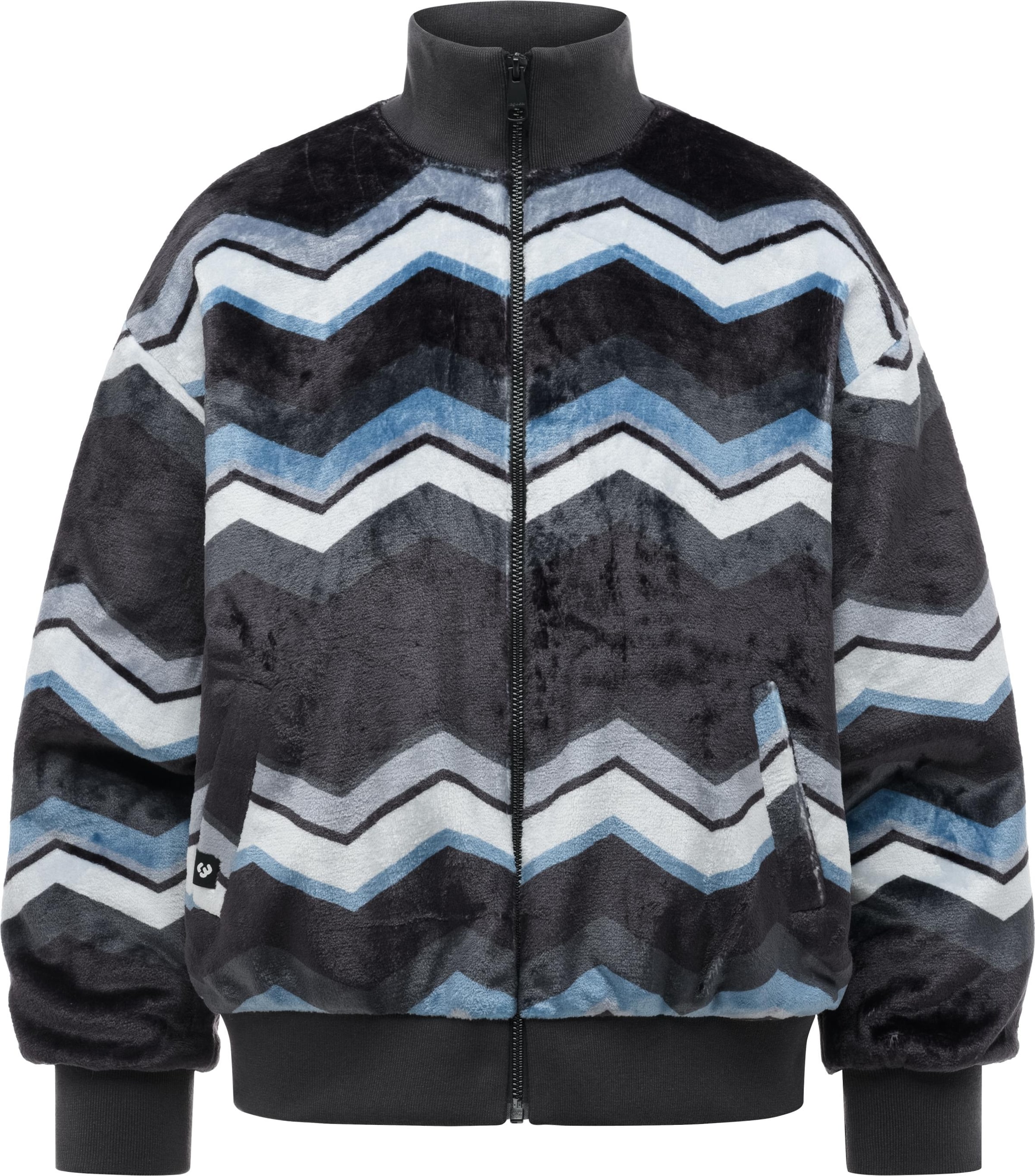 Ragwear Fleecejakke i sort: forside
