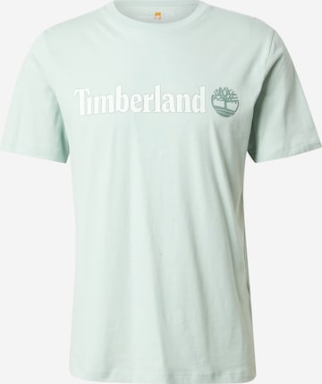TIMBERLAND - Camisa em verde: frente