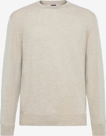 Pullover di Boggi Milano in beige: frontale