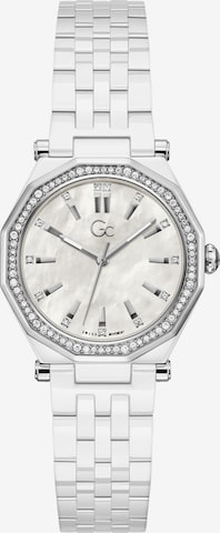 Orologio analogico di Gc in argento: frontale