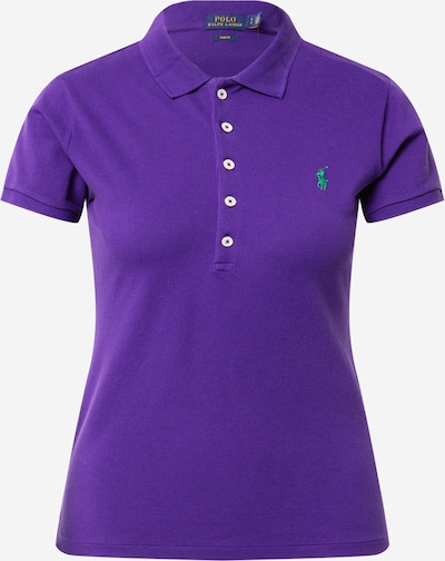 POLO RALPH LAUREN Тениска 'JULIE' в тревнозелено / тъмнолилаво, Преглед на продукта