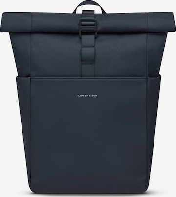 Kapten & Son Rucksack 'Lund Basic' in Blau: Vorderseite