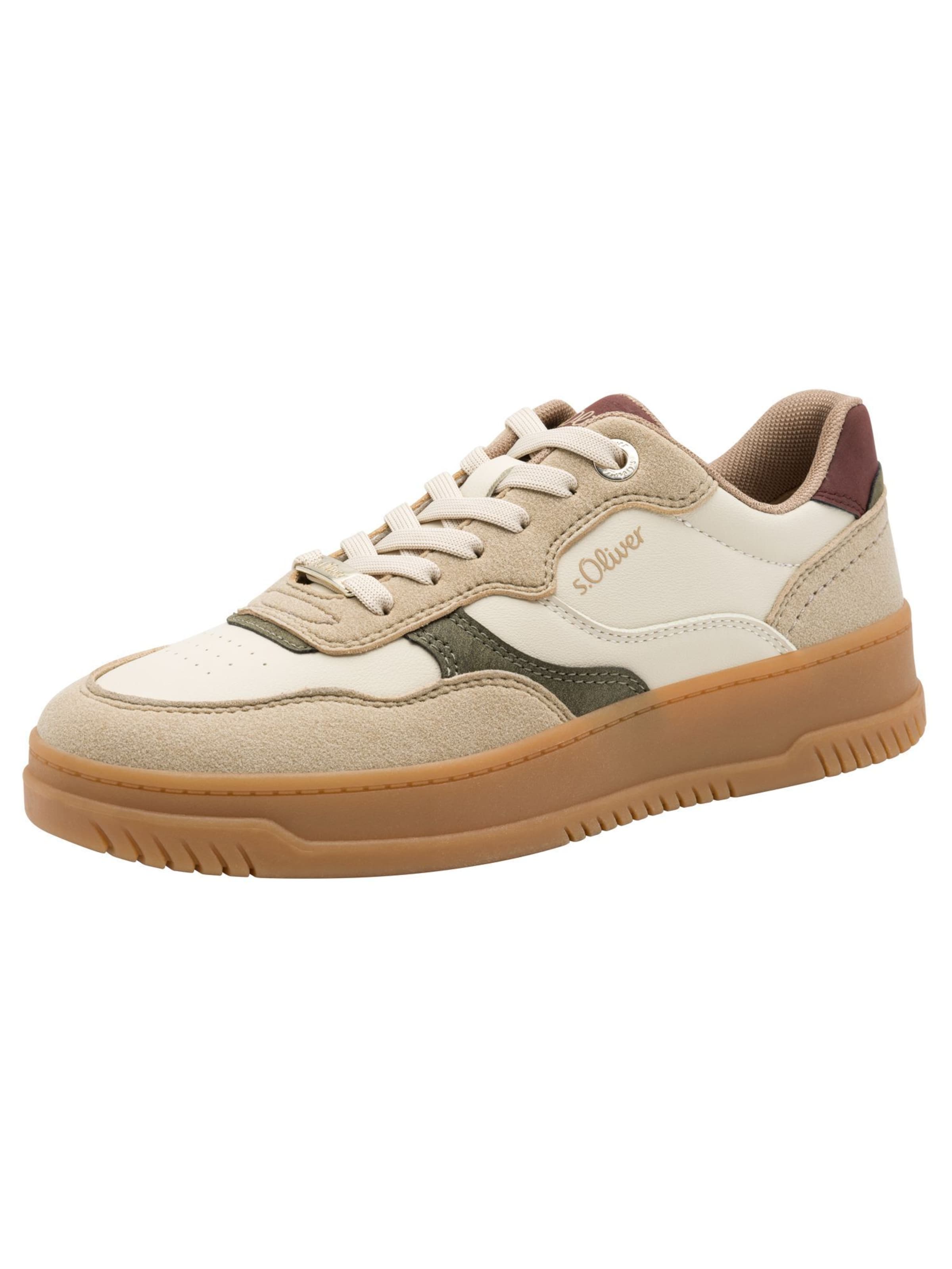 s.Oliver Sneaker in Beige: Vorderseite