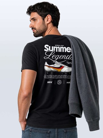 Neverless Shirt 'Soccer Summer Legends'‌‌‌‌‌‌ in Schwarz
