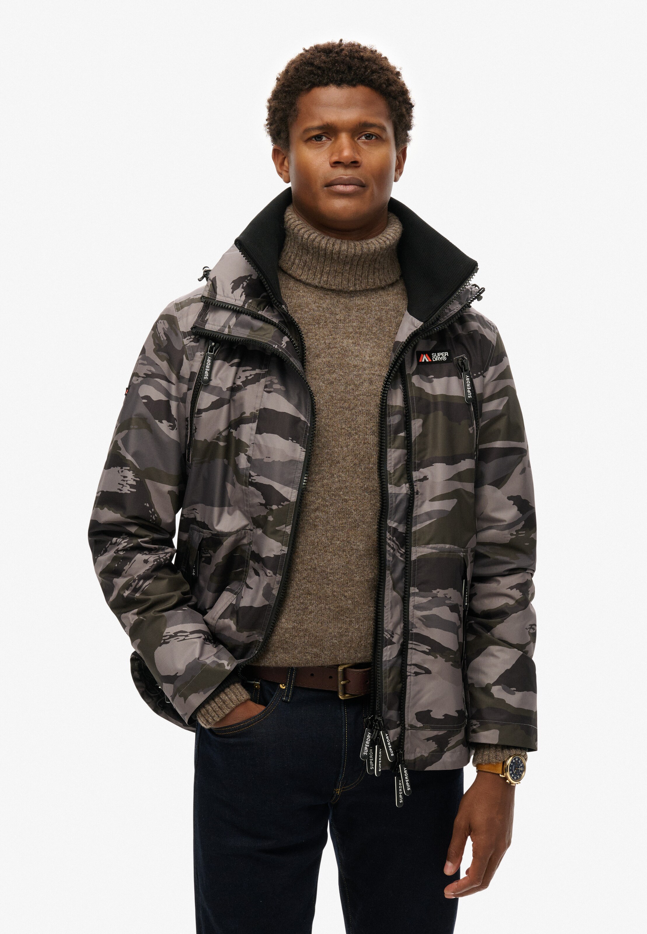 Superdry Between-Season Jacket in Mixed colors: front