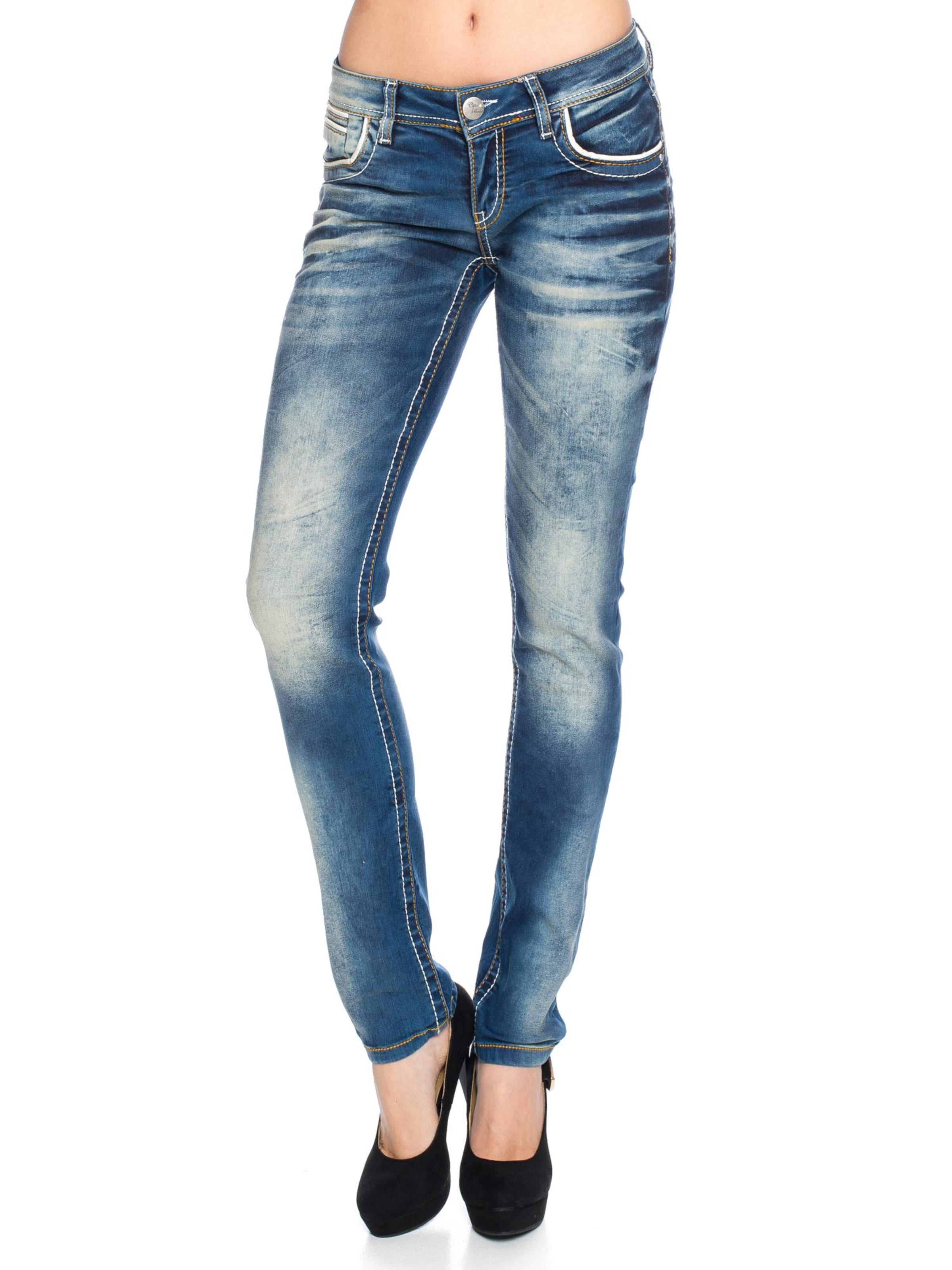 CIPO & BAXX Jeans 'BJ256' in blue denim, Produktansicht