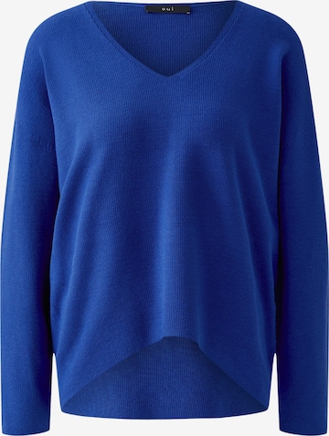 OUI Pullover in Blau: Vorderseite