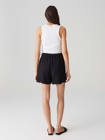 regular Pantaloni 'Melane' di OPUS in nero