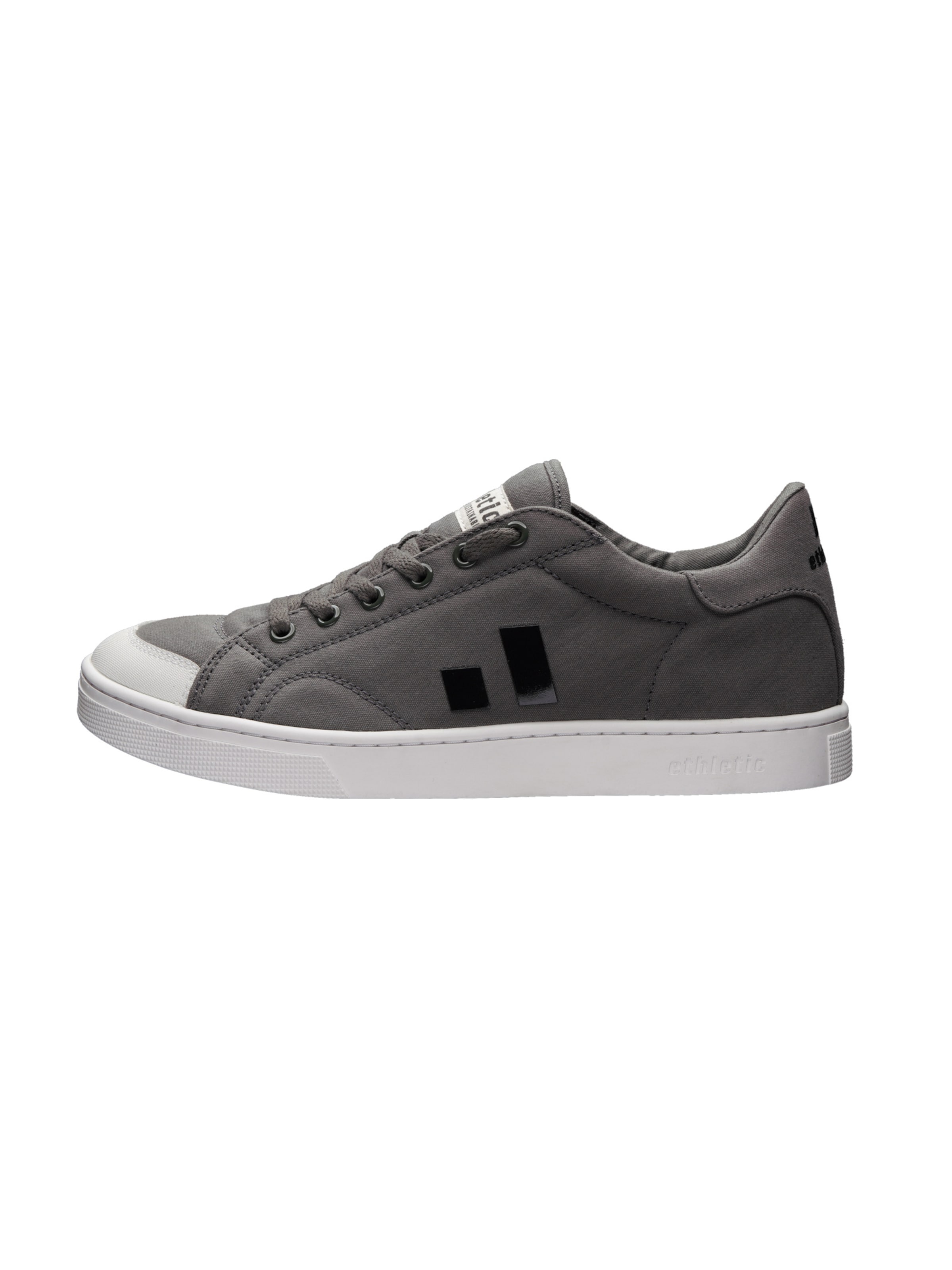 Ethletic Platform trainers in Grey: front