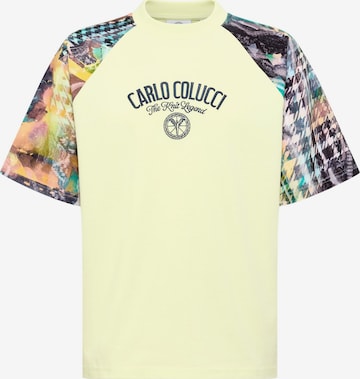Carlo Colucci T-Shirt 'Felicetti' in Grün: Vorderseite