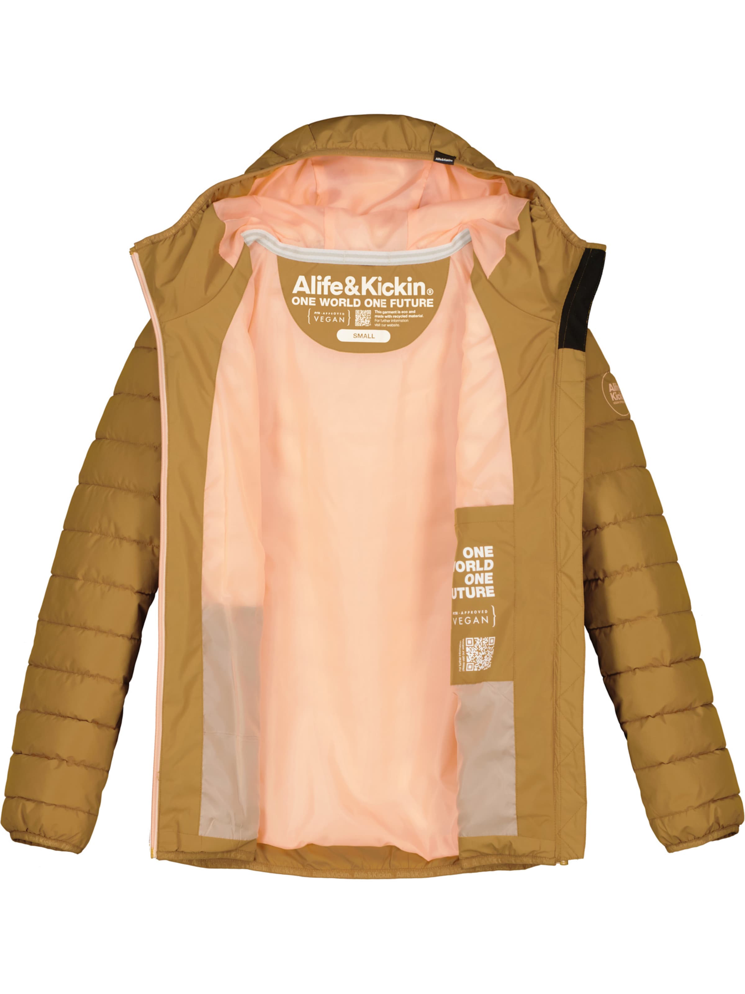 alife & kickin Jacke 'RabeaAK' in Gelb