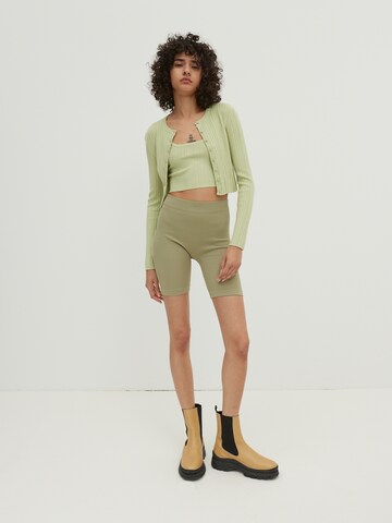 Skinny Leggings 'Cora' di EDITED in verde