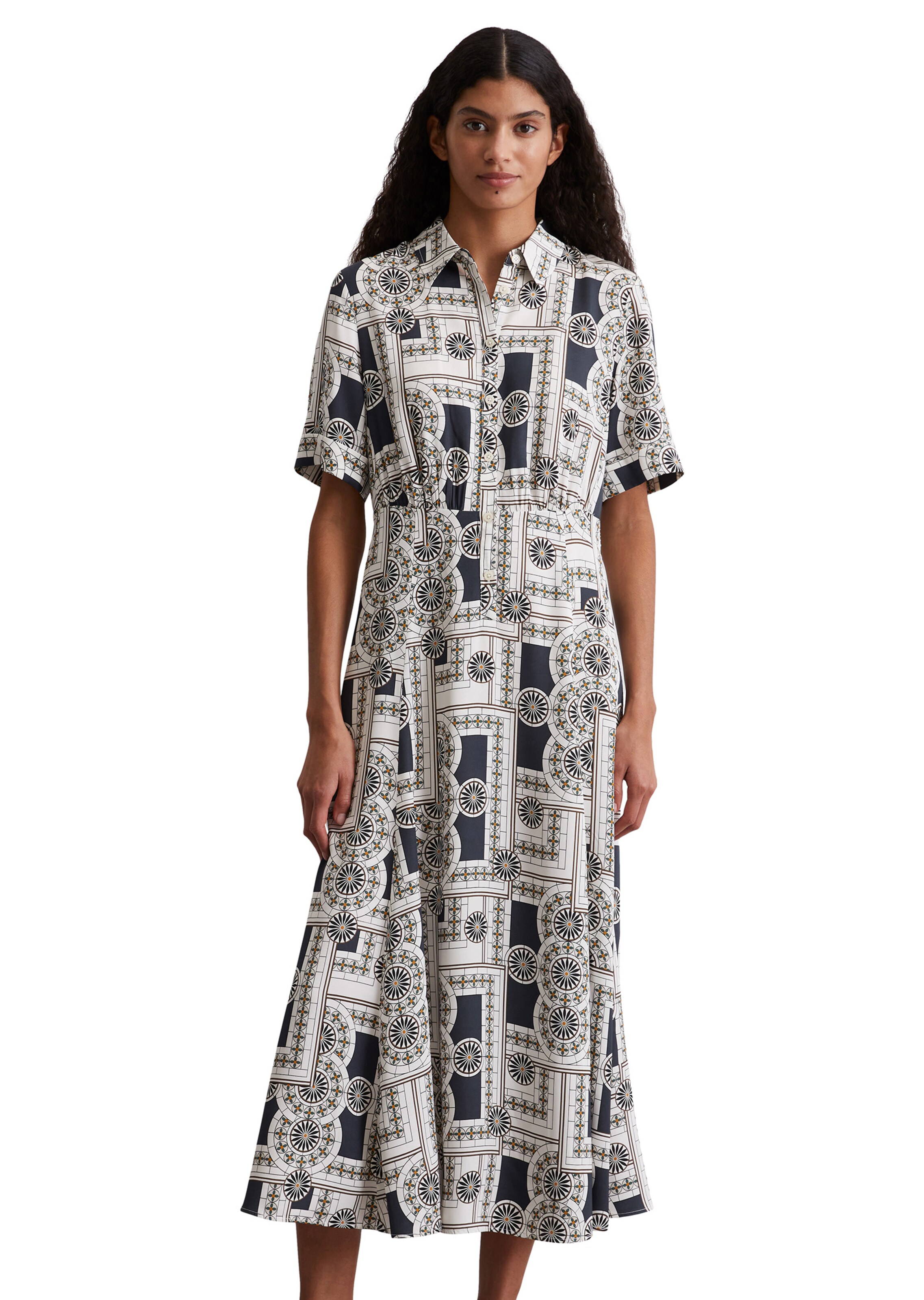 Marc O'Polo Kleid in Blau: Vorderseite