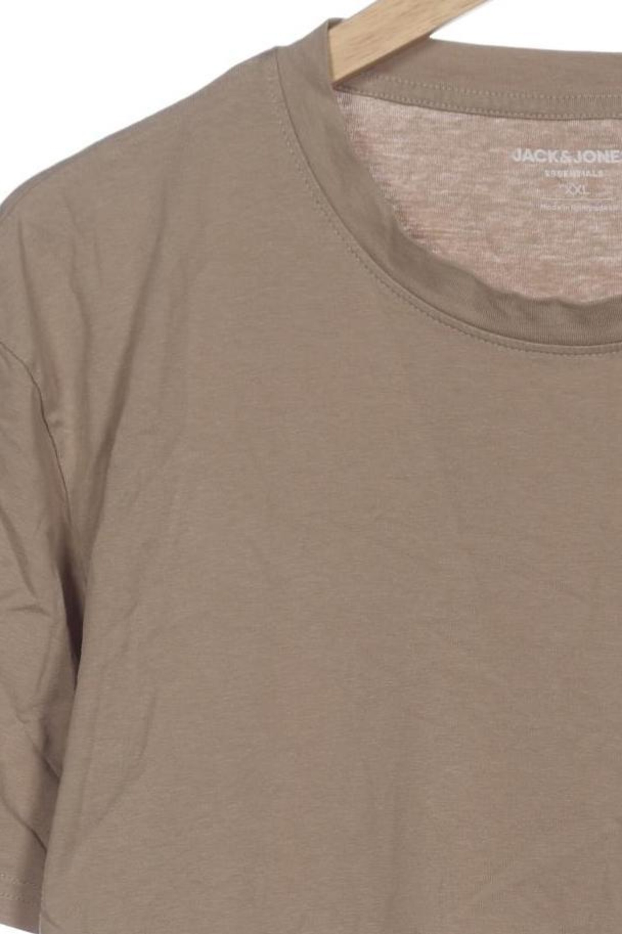 JACK & JONES Shirt in XXL in Beige