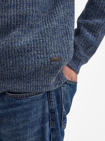 Barbour Pullover 'Horseford' in Blau