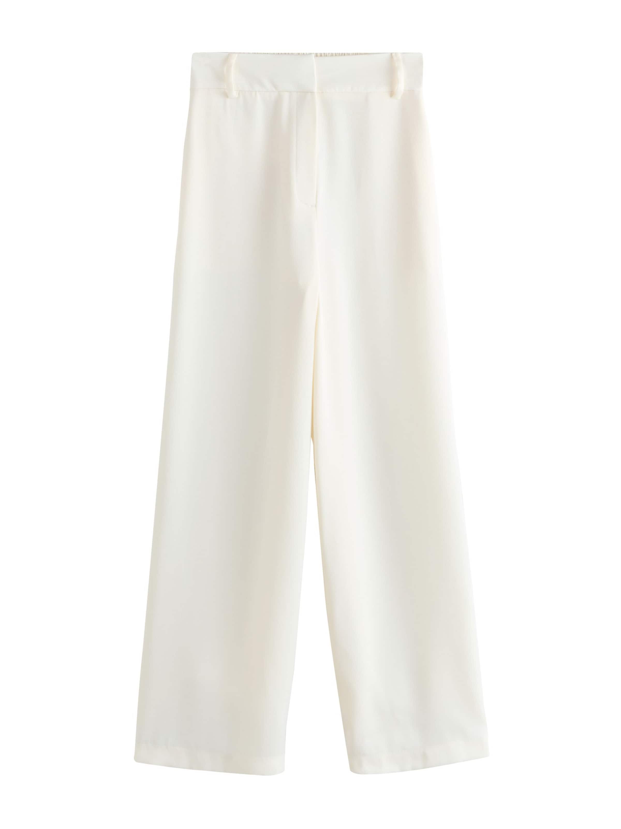 Next Wide leg Broek in Beige: voorkant
