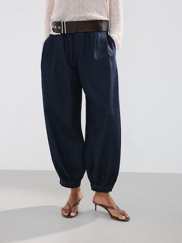 MANGO Tapered Redős farmer 'Souffle' - kék: elől