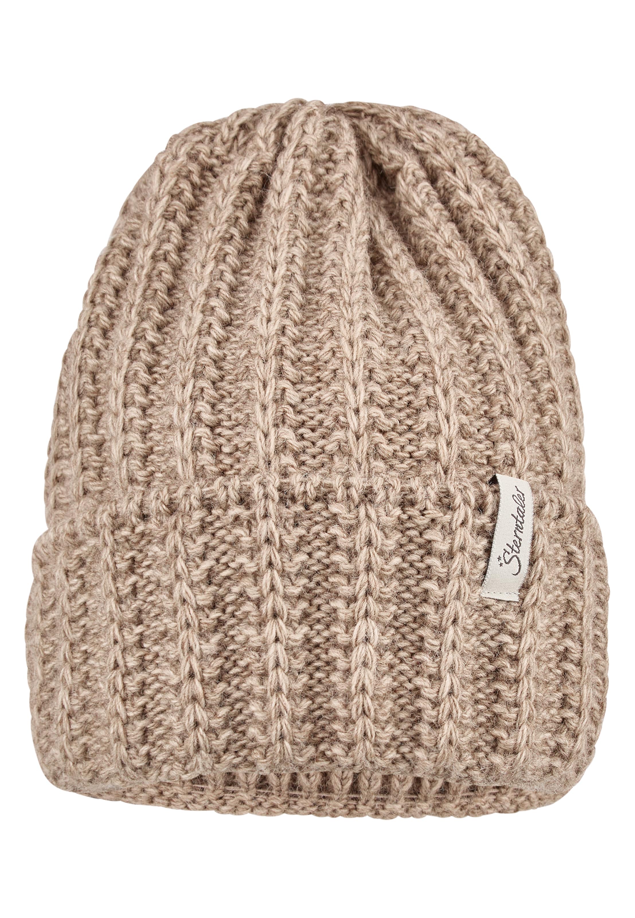 STERNTALER Beanie in Beige: front