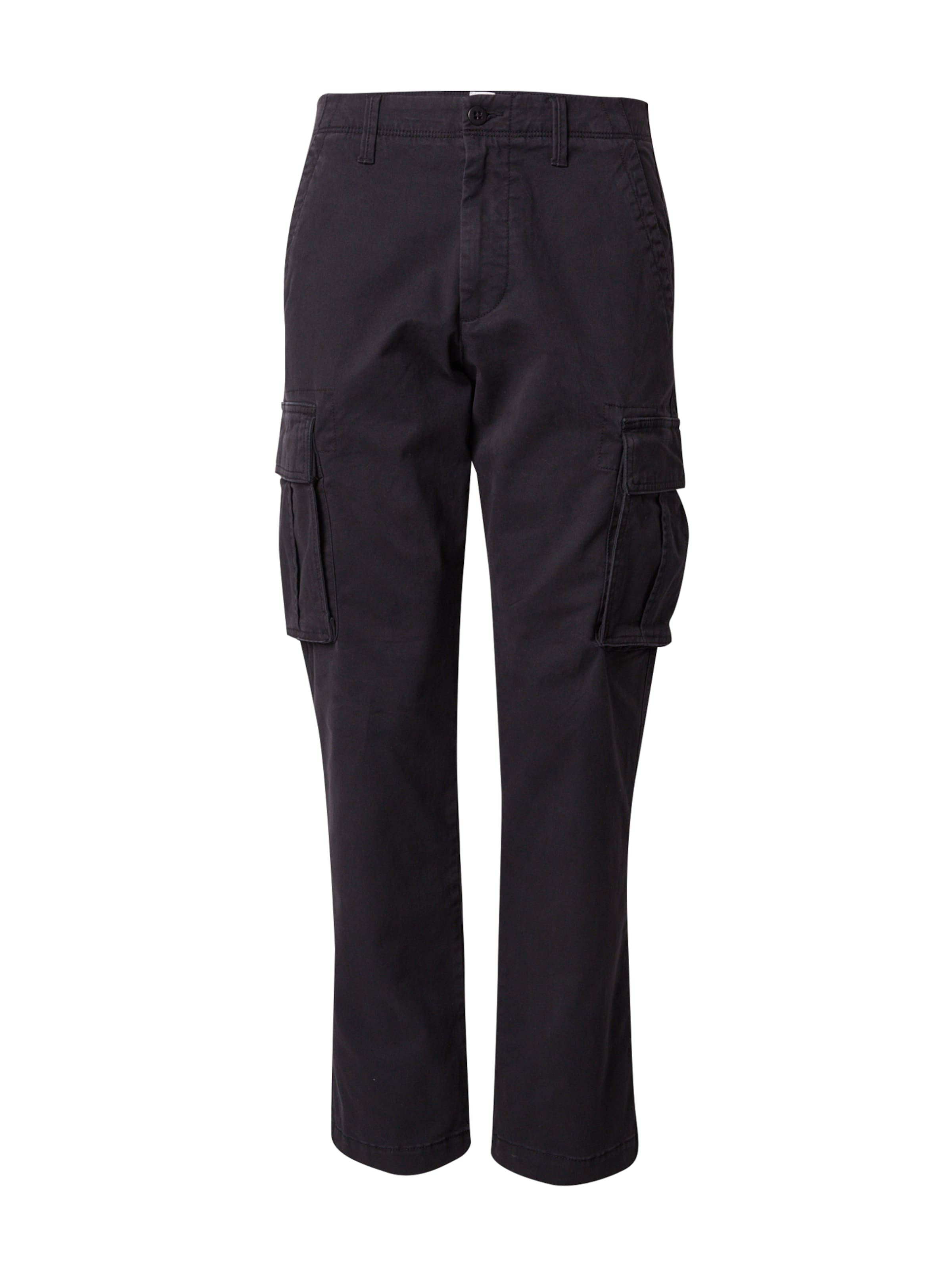 GAP Tapered Hose in Schwarz: Vorderseite