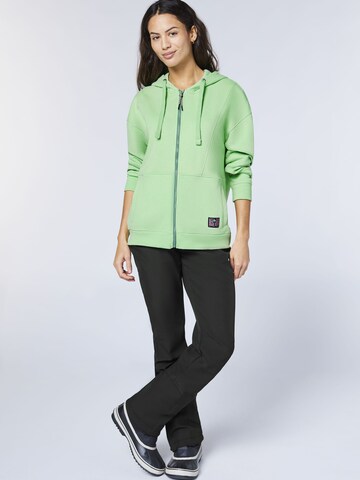 CHIEMSEE Sweatjacke in Grün