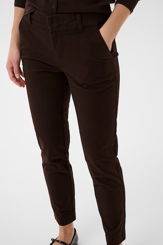 Part Two Slimfit Broek 'Soffys' in Bruin