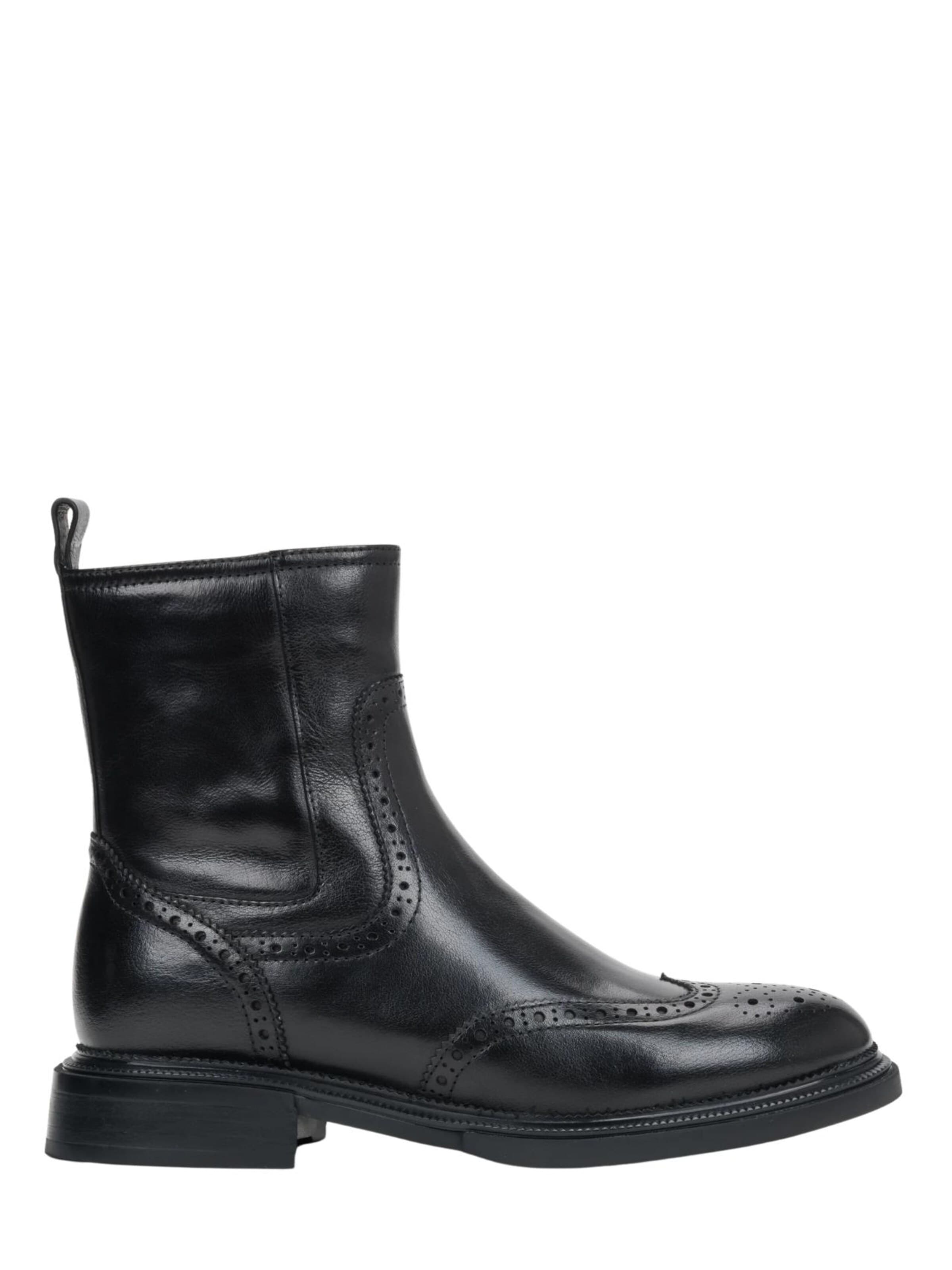 Estro Ankelboots '60903' i svart: framsida