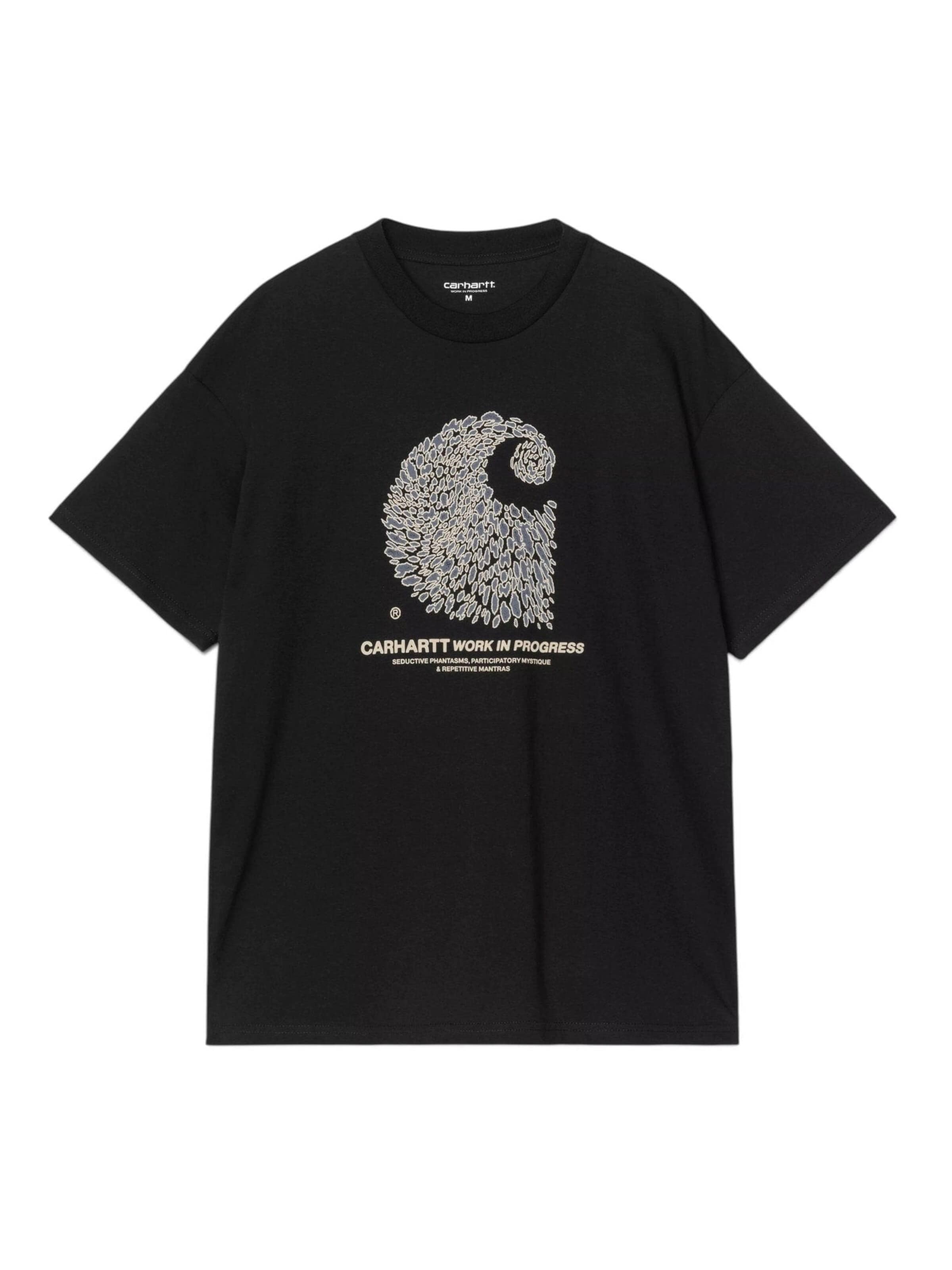 Maglietta 'S/S ENTRANCE T-SHIRT BLACK' di Carhartt WIP in colori misti: frontale