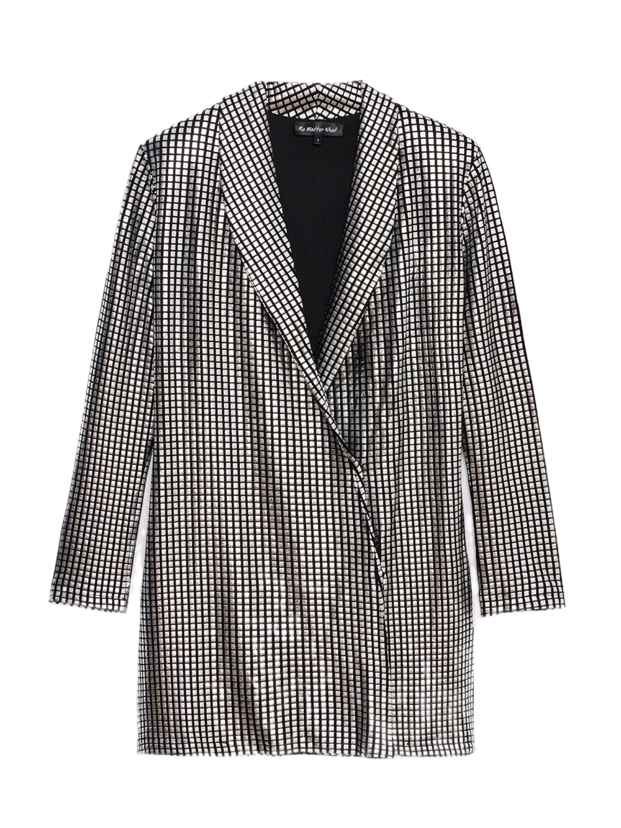 No Matter What Kleid in Silber: Vorderseite