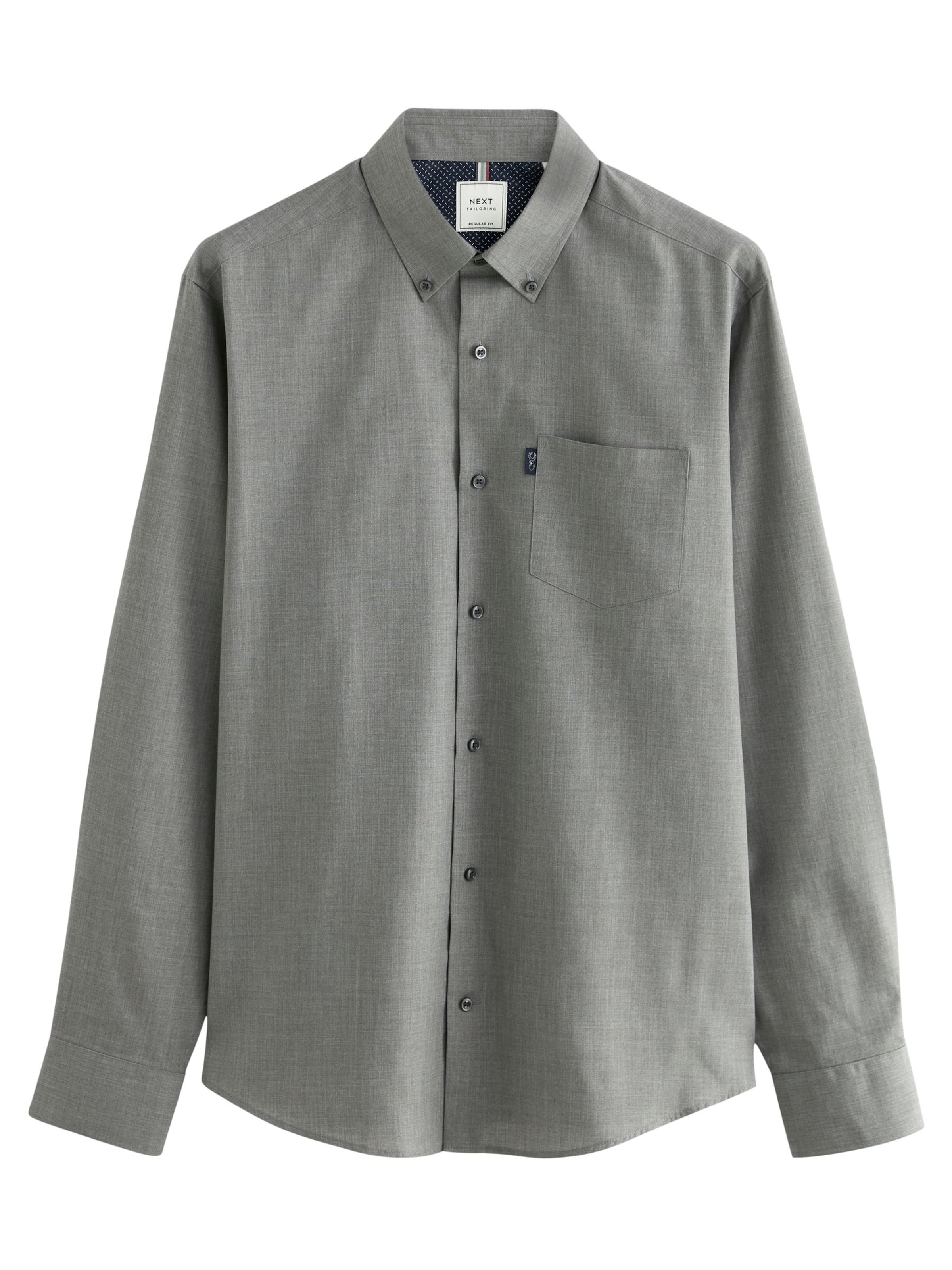 Next Skjorte i grå: forside