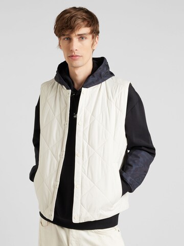 BOSS Vest 'Canopus' in Beige: front