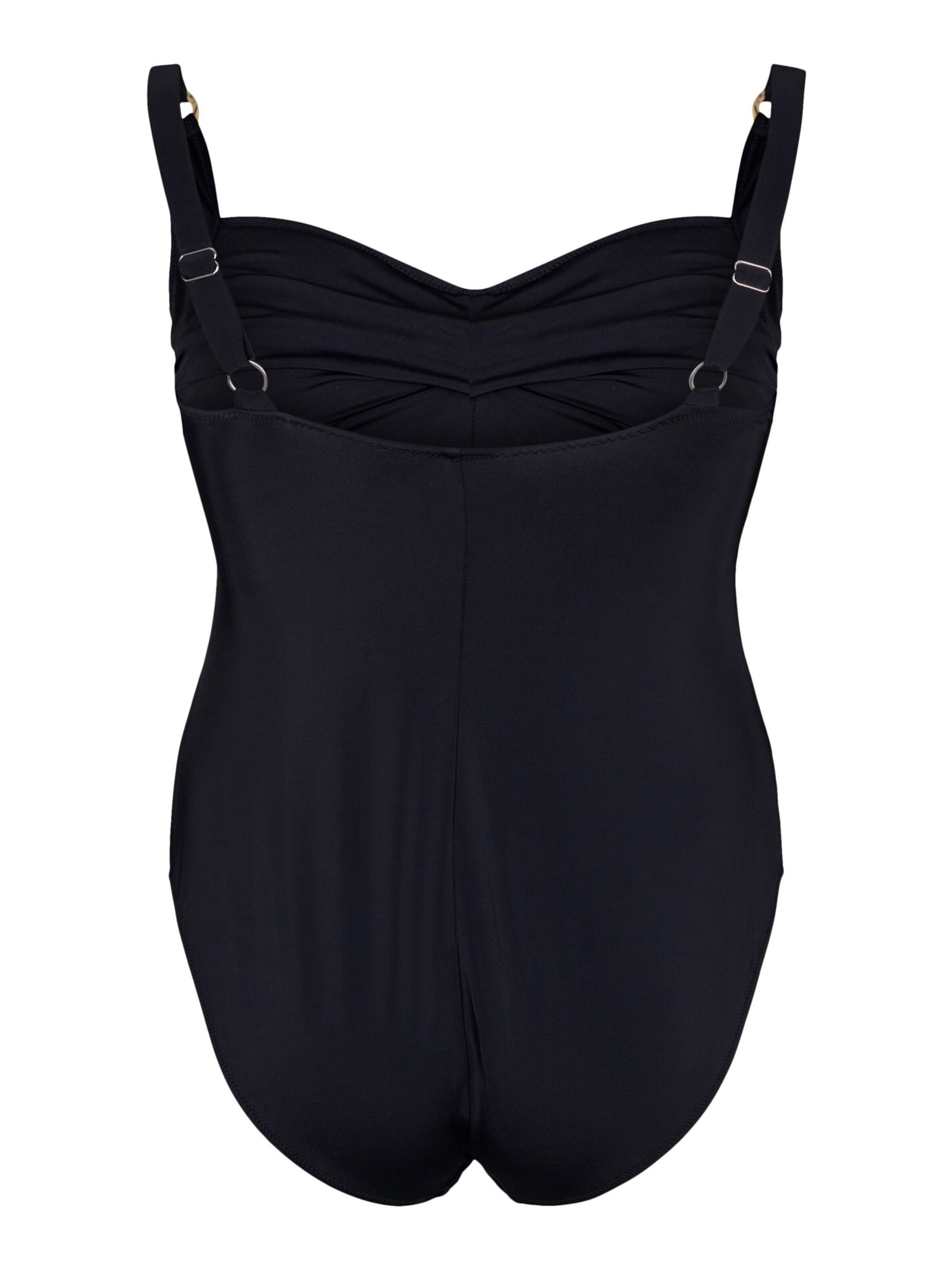 Bustier Maillot de bain 'Casdenia' Swim by Zizzi en noir