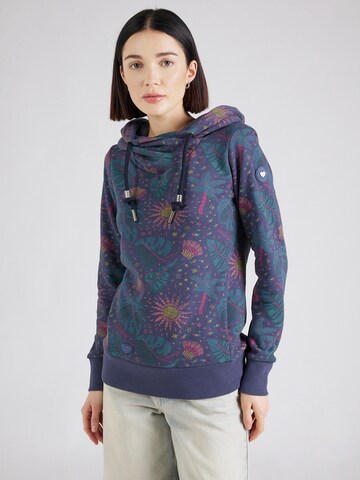 Ragwear Sweatshirt 'GRIPY' i blå: framsida