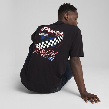 T-Shirt PUMA en noir : devant