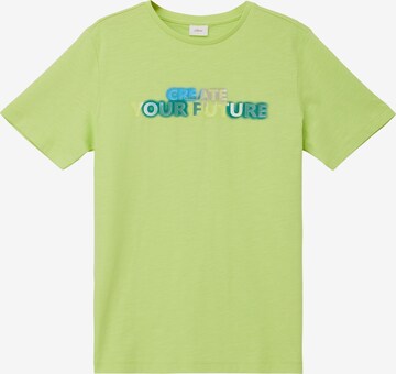s.Oliver T-Shirt in Grün: predná strana