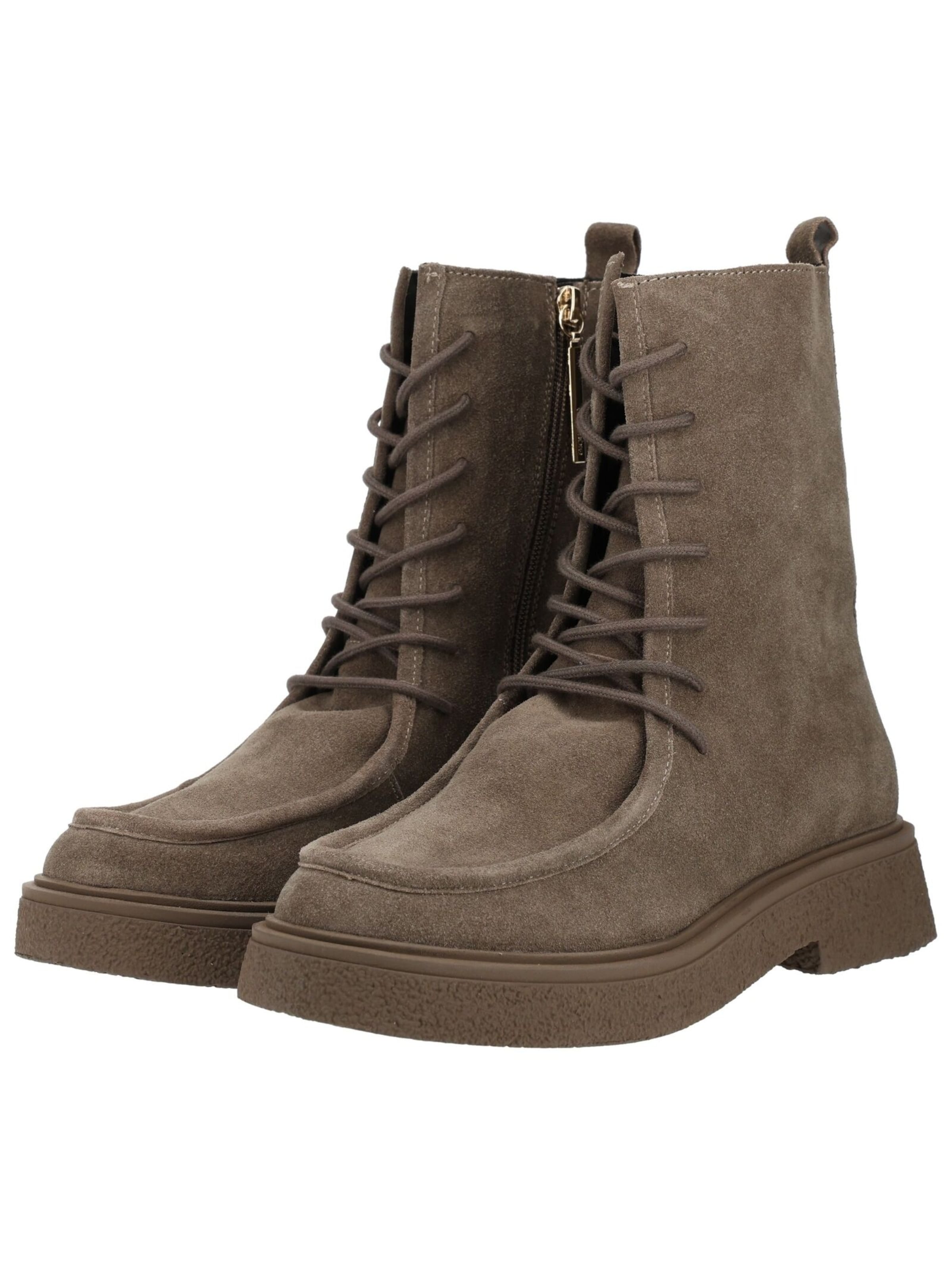 GIOSEPPO Lace-up bootie in Brown