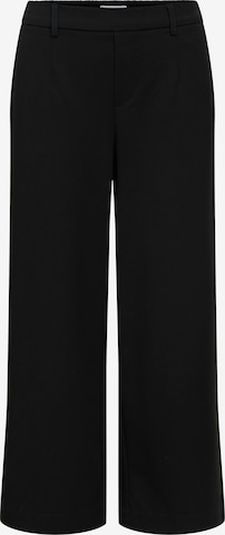 Wide Leg Pantalon à pince 'OBJLisa' OBJECT en noir : devant