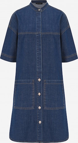 FRESHLIONS Jurk 'Josy' in Blauw: voorkant