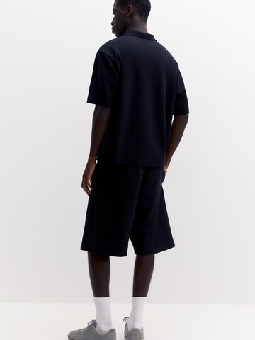 Pull&Bear Majica | črna barva