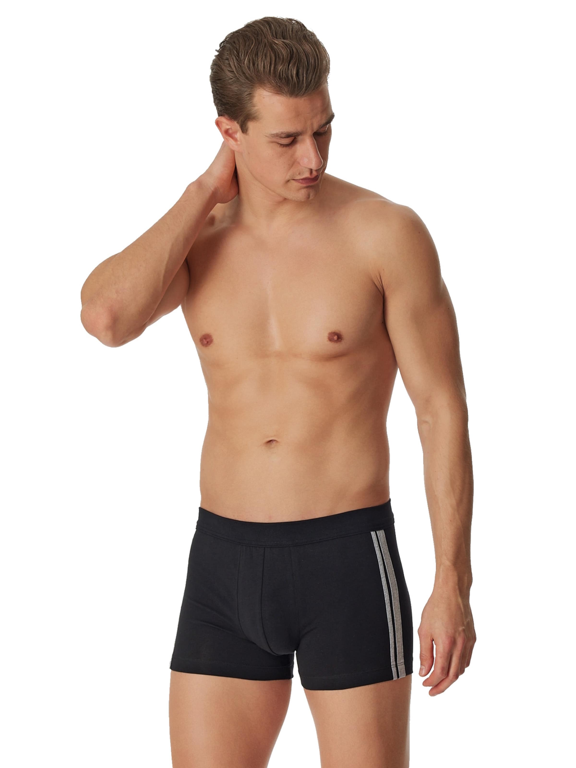 SCHIESSER - Calzoncillo boxer en negro