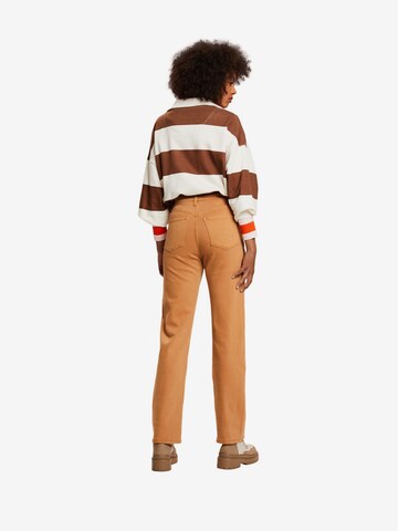 Regular Pantalon ESPRIT en marron