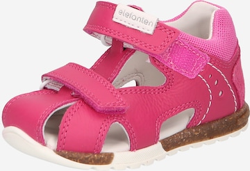 ELEFANTEN Sandals & Slippers 'SEVEN SATCHI' in Pink: front